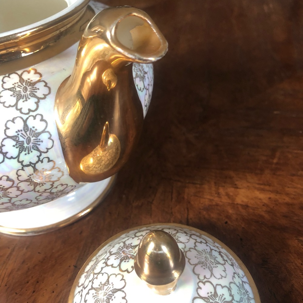 SOLD HOMER LAUGHLIN VTG Teapot - Picture 6 of 8